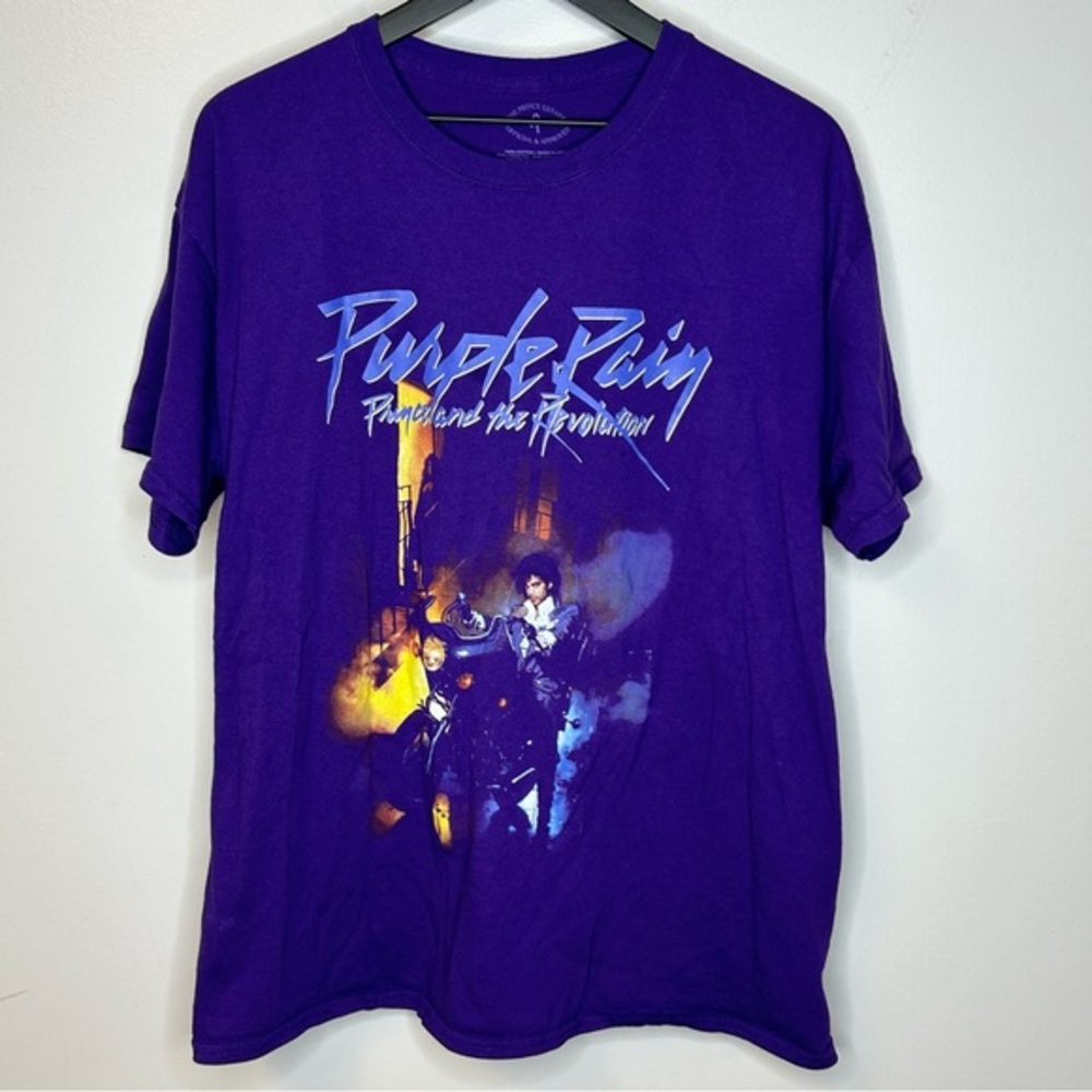 Prince Purple Rain Estate Official Approved T-Shirt‎ Size XL